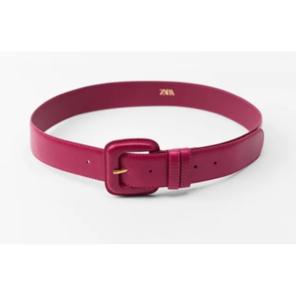 ZARA ~ COLORED LEATHER BELT (NWT) - Picture 2 of 10